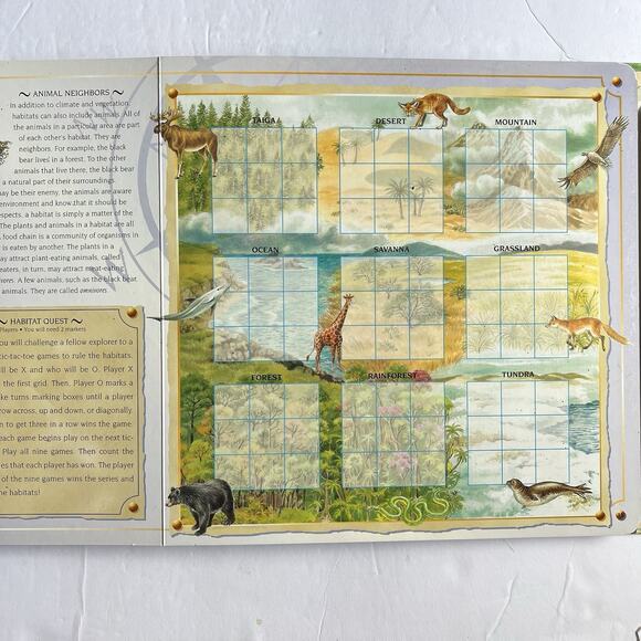 Puzzle Quest Around the World Board Book Write and Wipe Games Boards Markers - Picture 5 of 7